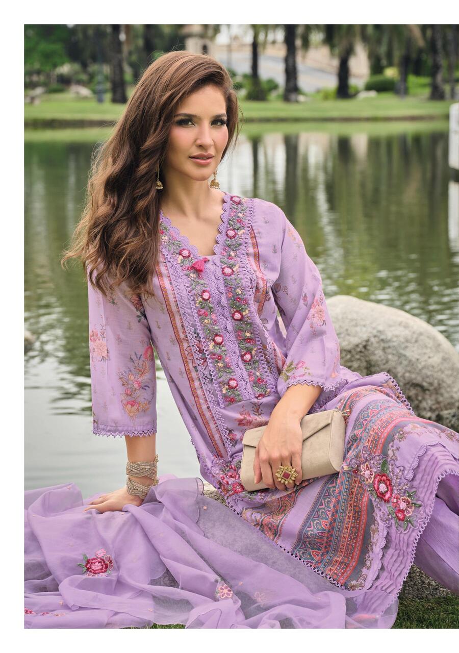 Lady Leela Kainat Embroidery Salwar Kameez Catalog collection 7