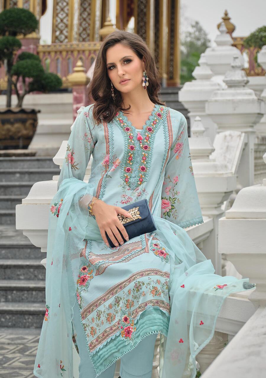 Lady Leela Kainat Embroidery Salwar Kameez Catalog collection 15