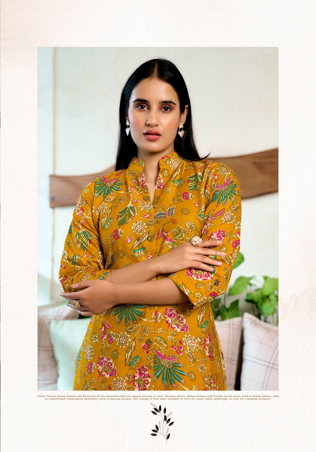 Vaniska Flower Velly Kurtis With Bottom Catalog collection 12