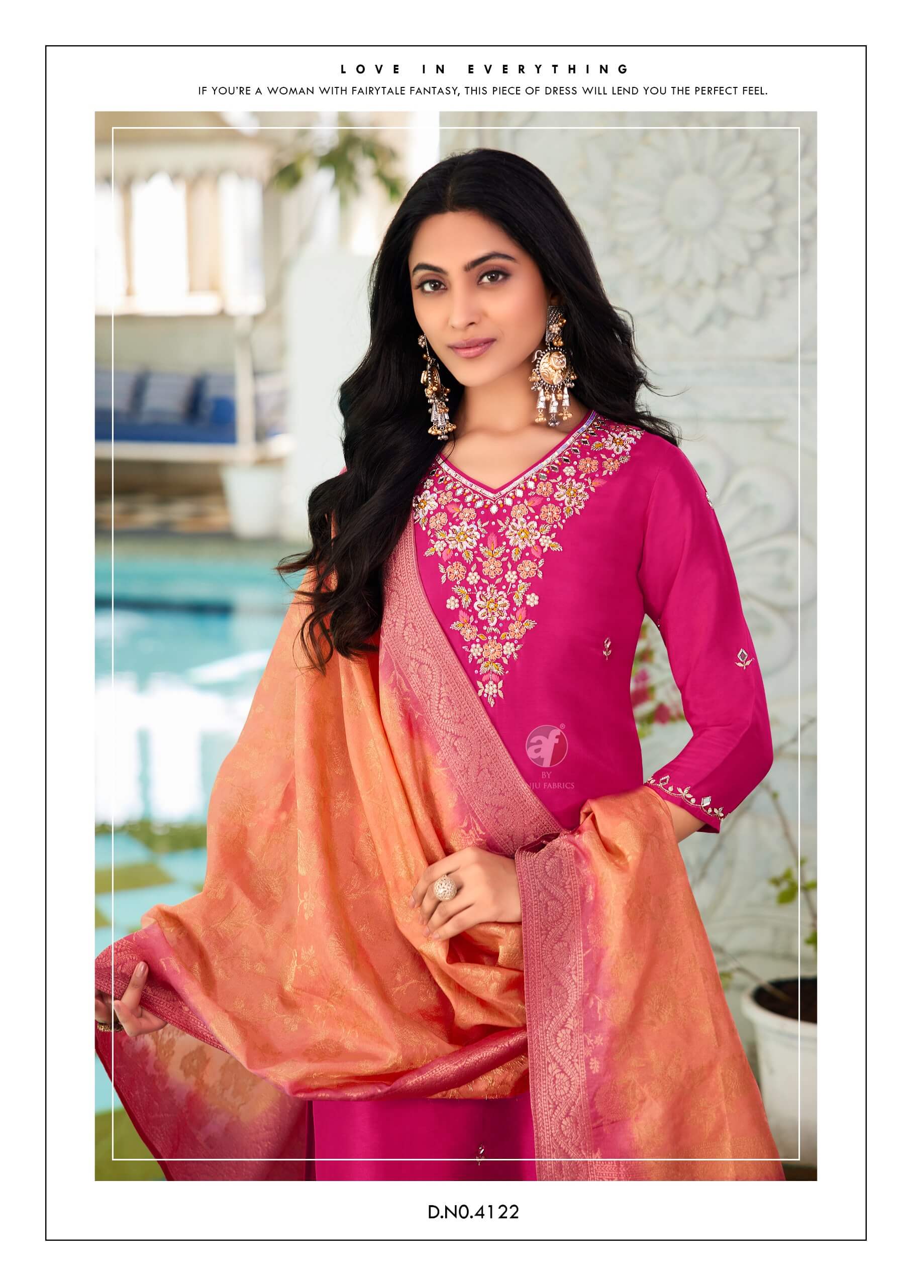 Anju Fabrics Jhalak Readymade Dress Catalog collection 4