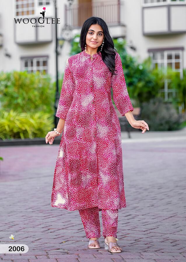 Wooglee Fashion Sankalp Kurtis With Bottom Catalog collection 2