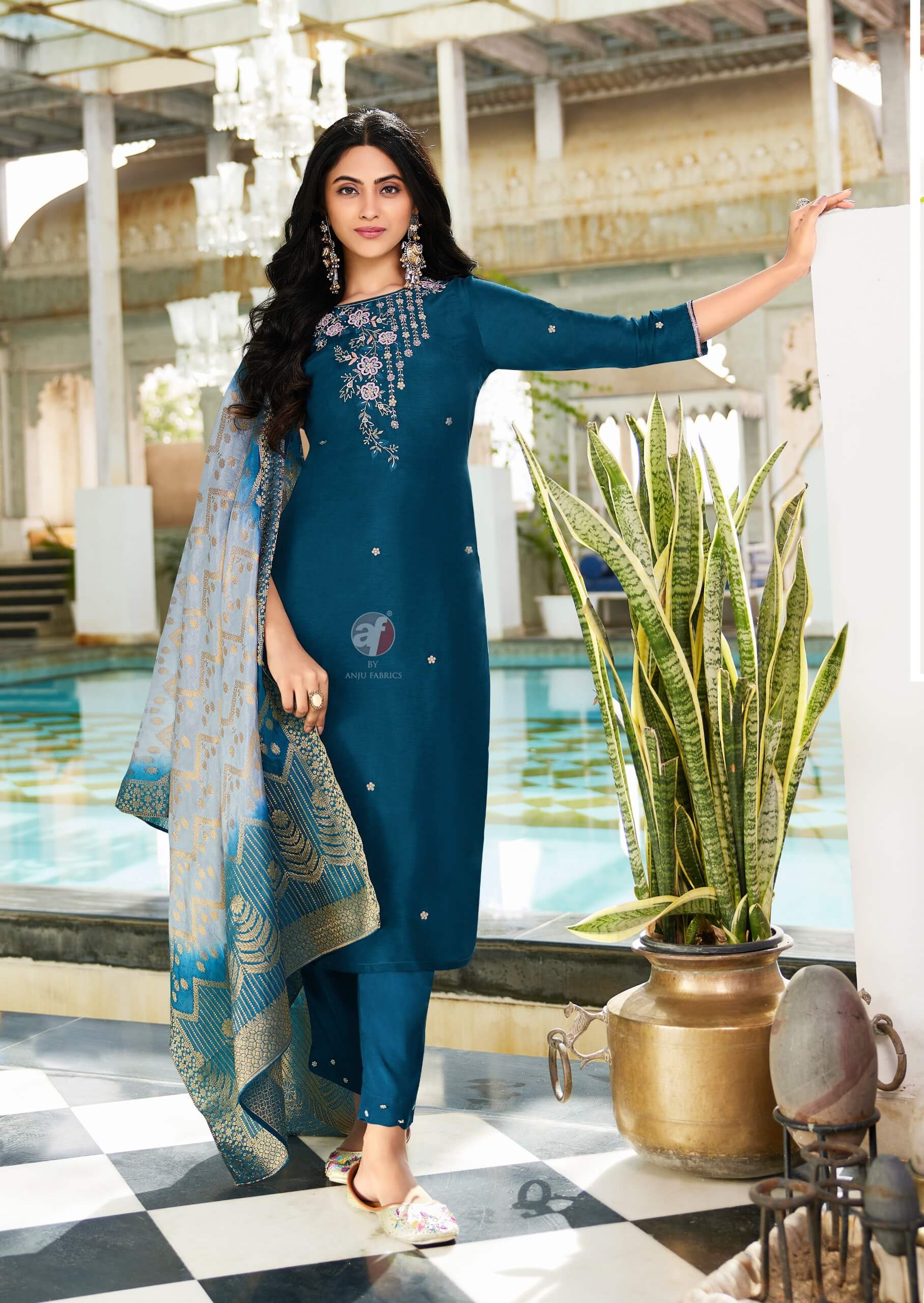 Anju Fabrics Jhalak Readymade Dress Catalog collection 5