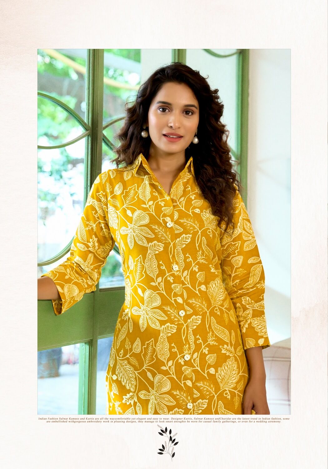 Vaniska Flower Velly Kurtis With Bottom Catalog collection 5