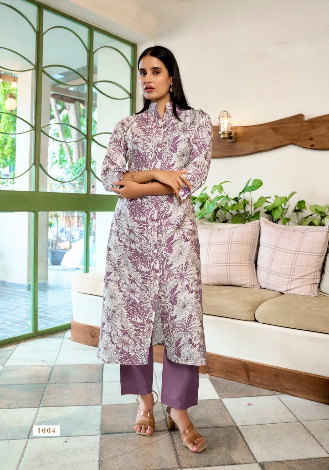 Vaniska Flower Velly Kurtis With Bottom Catalog collection 7