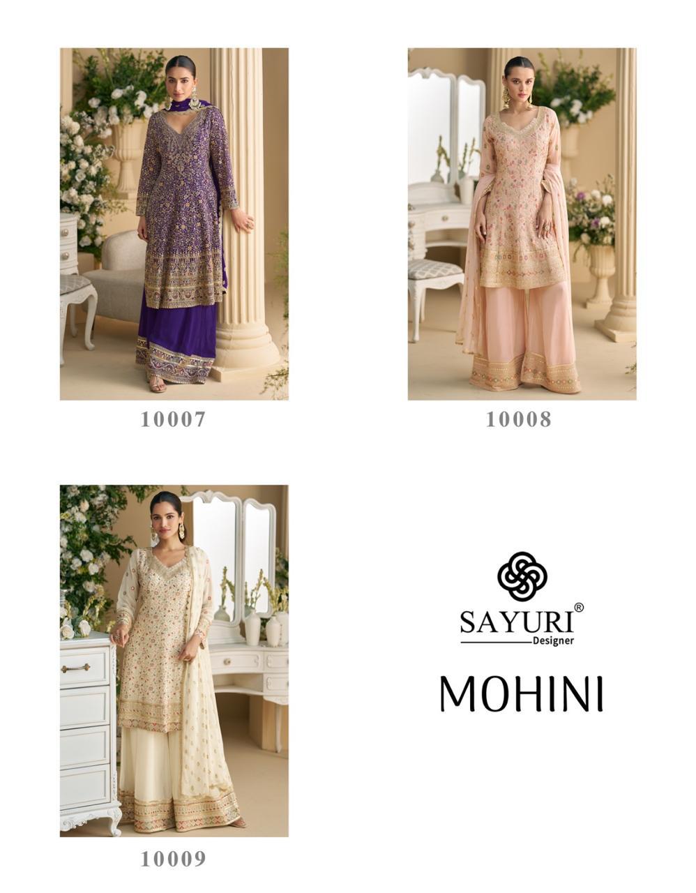 Sayuri Designer Mohini Designer Salwar Suits Catalog collection 1