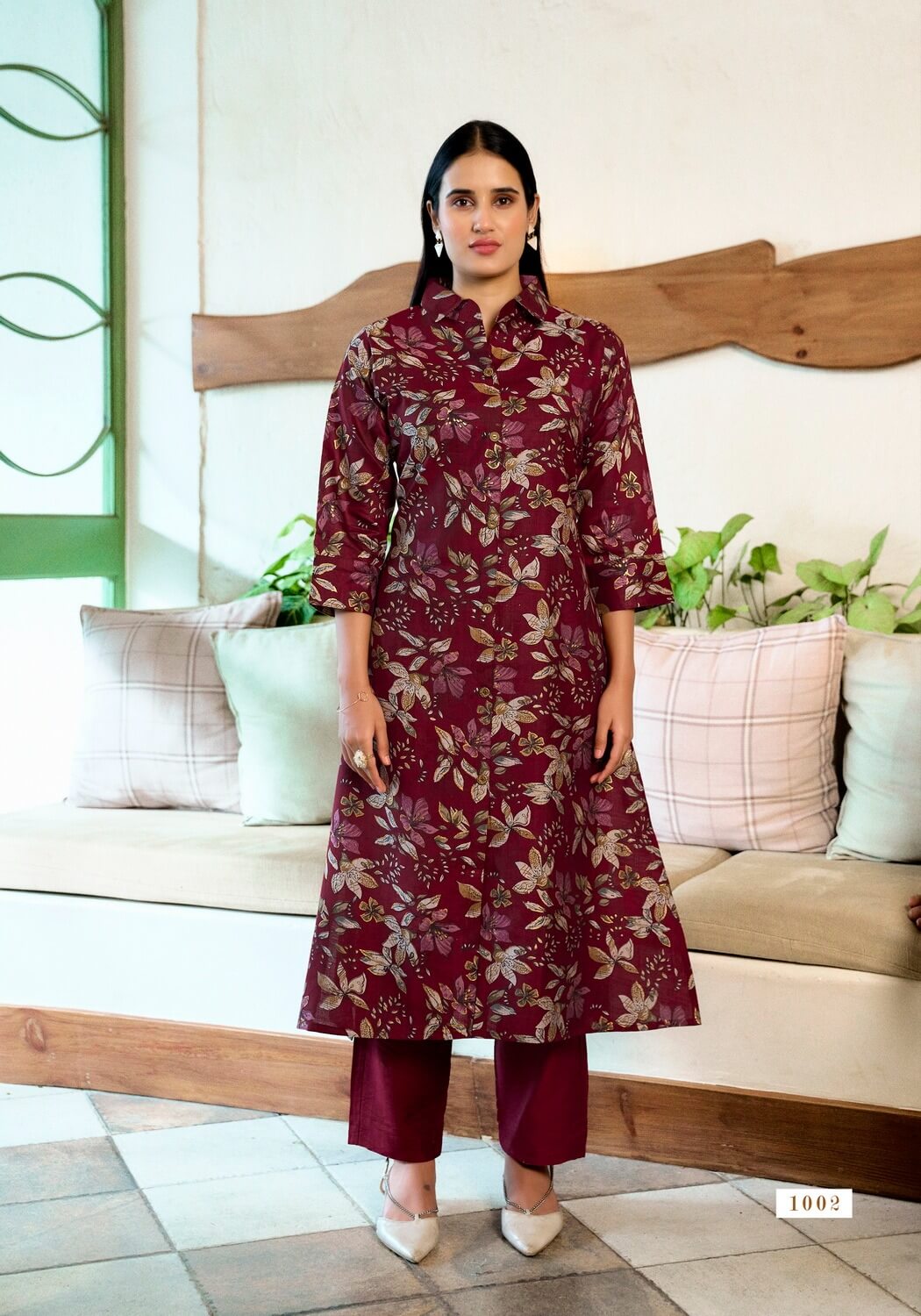Vaniska Flower Velly Kurtis With Bottom Catalog collection 10