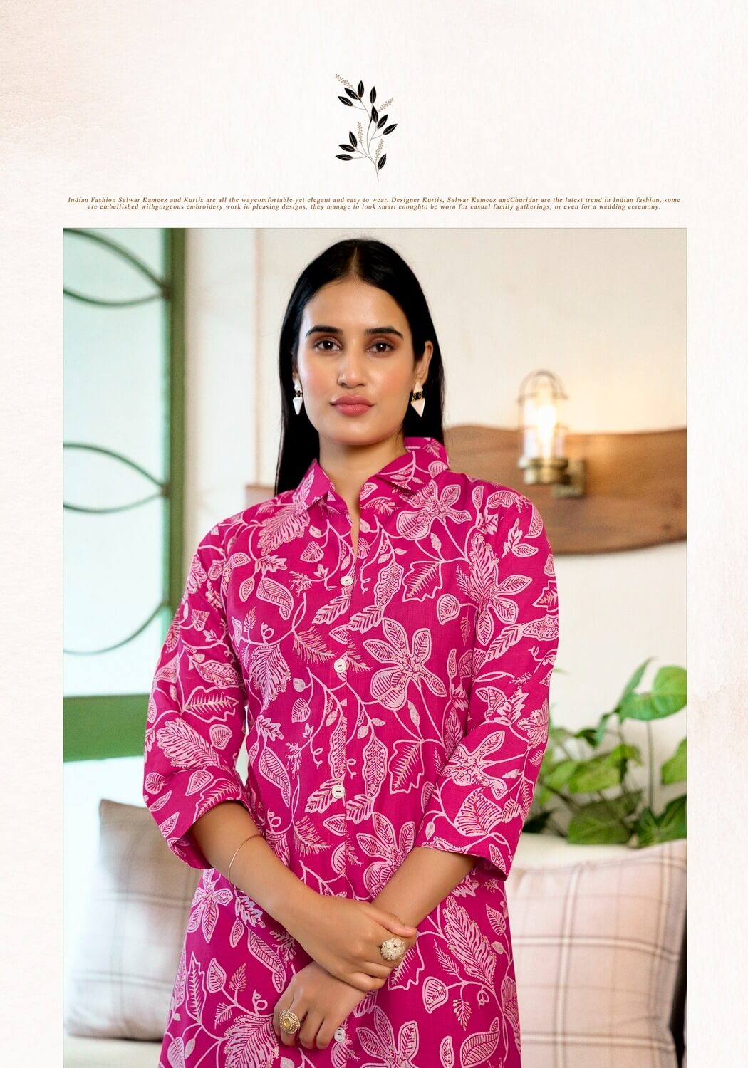 Vaniska Flower Velly Kurtis With Bottom Catalog collection 8