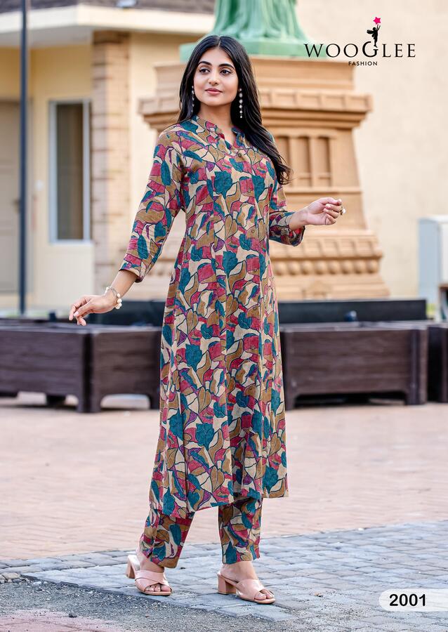 Wooglee Fashion Sankalp Kurtis With Bottom Catalog collection 9