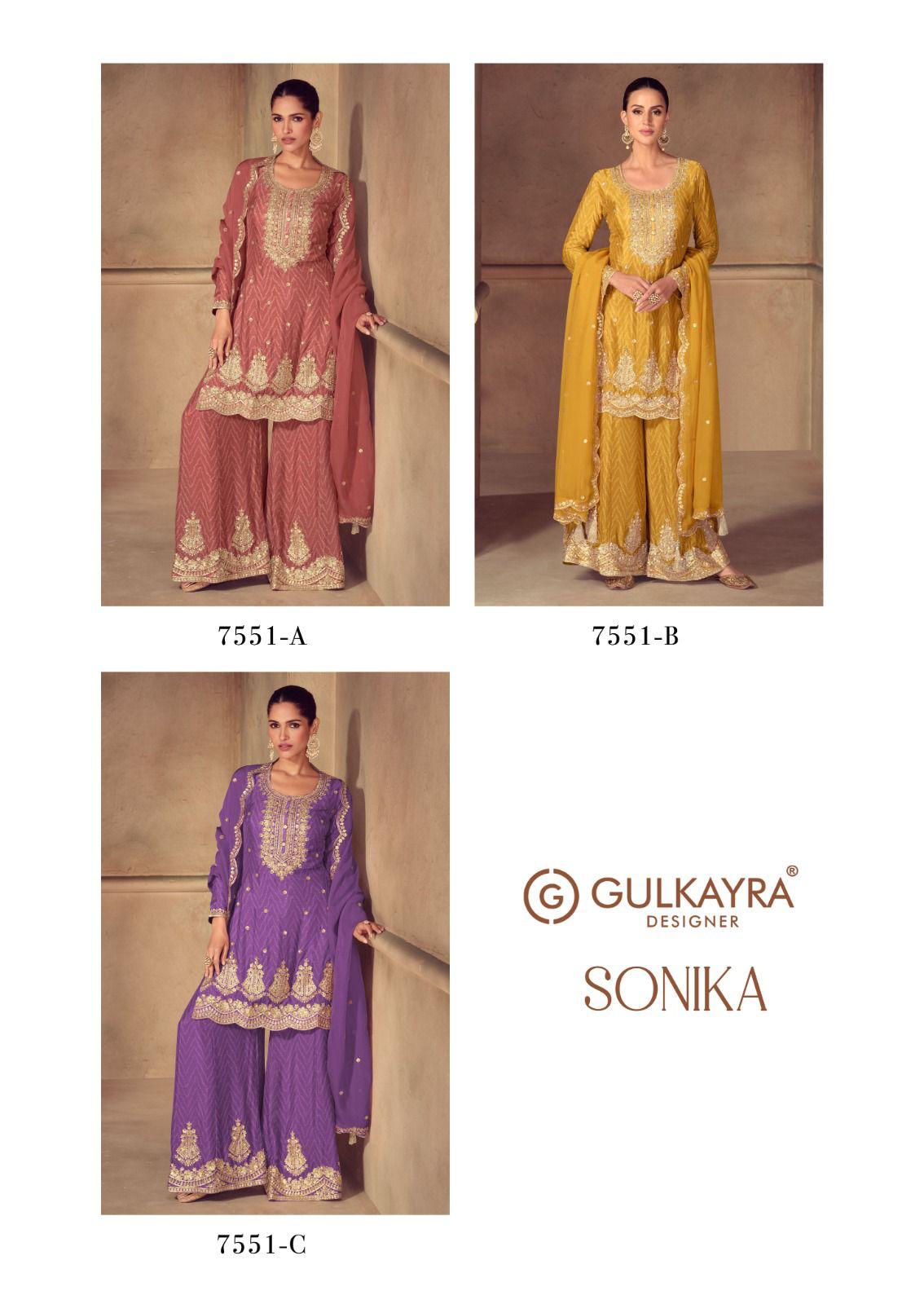 GulKayra Sonika Designer Salwar Suits Catalog collection 8