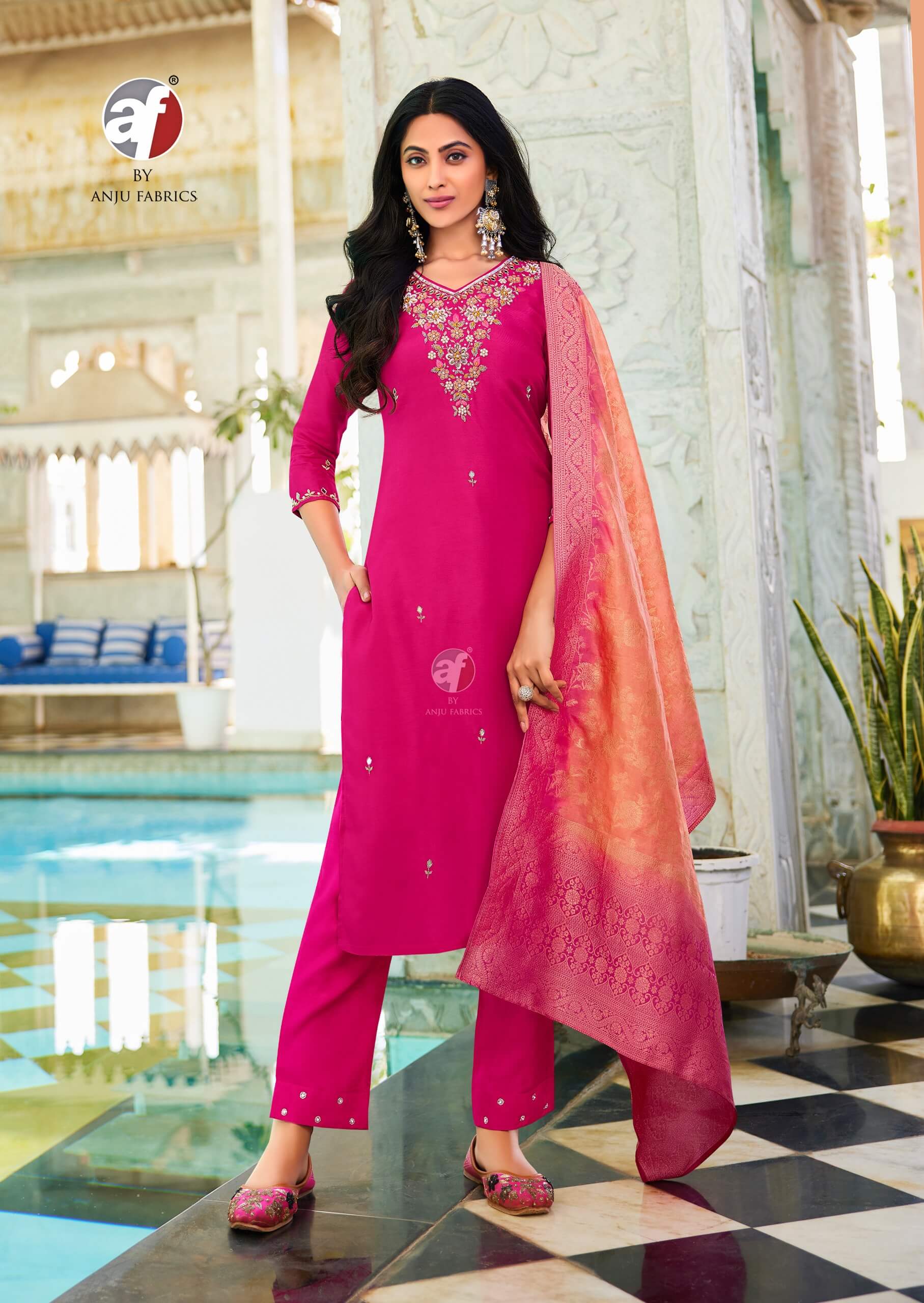 Anju Fabrics Jhalak Readymade Dress Catalog collection 3