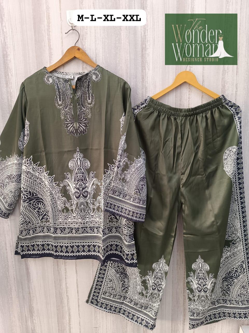 Wonder Woman Turkish Co Ord Set Catalog collection 9