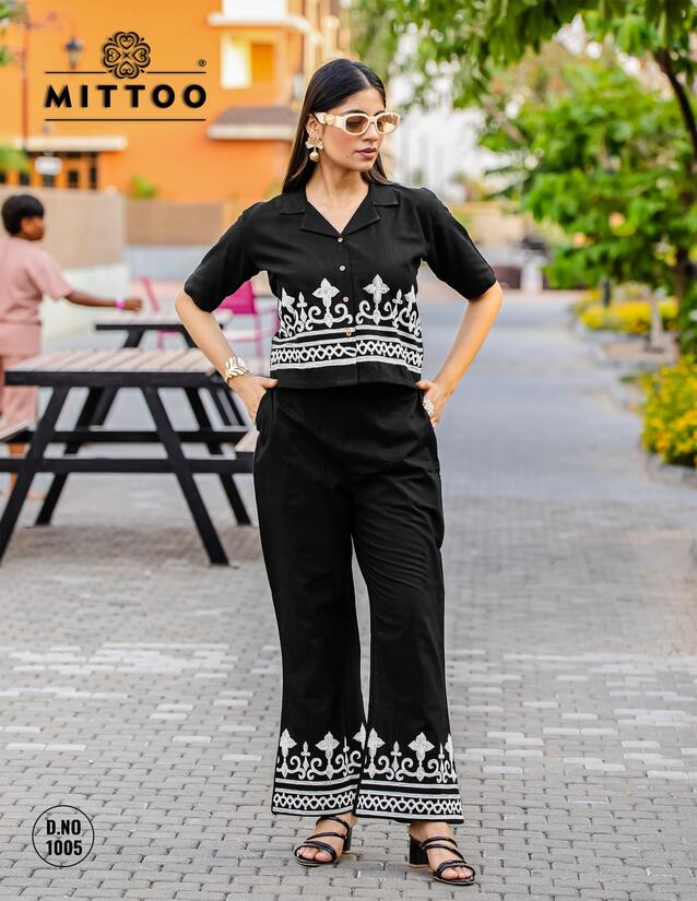 Mittoo Kurti Ruby Co Ord Set Catalog collection 3