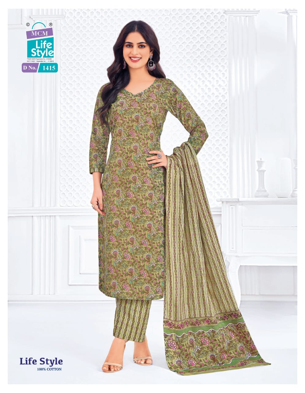 Mcm Lifestyle Lifestyle Vol 14 Printed Salwar Kameez Catalog collection 12