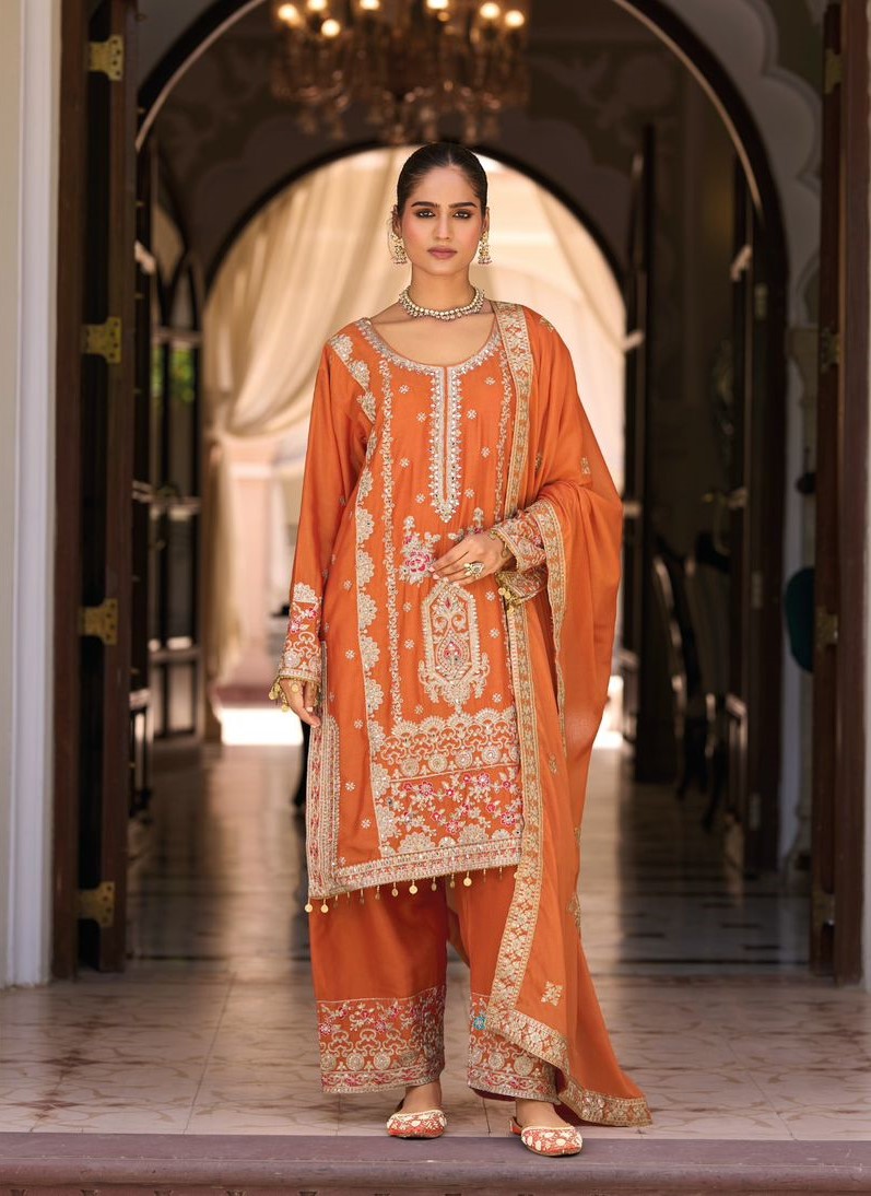 Your Choice Farasi Gold Designer Salwar Suits Catalog collection 1