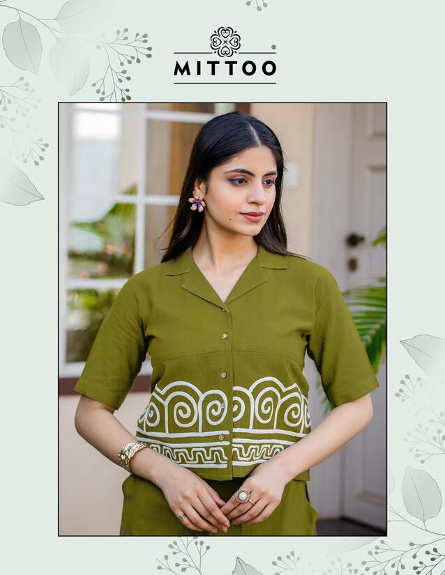 Mittoo Kurti Ruby Co Ord Set Catalog collection 8