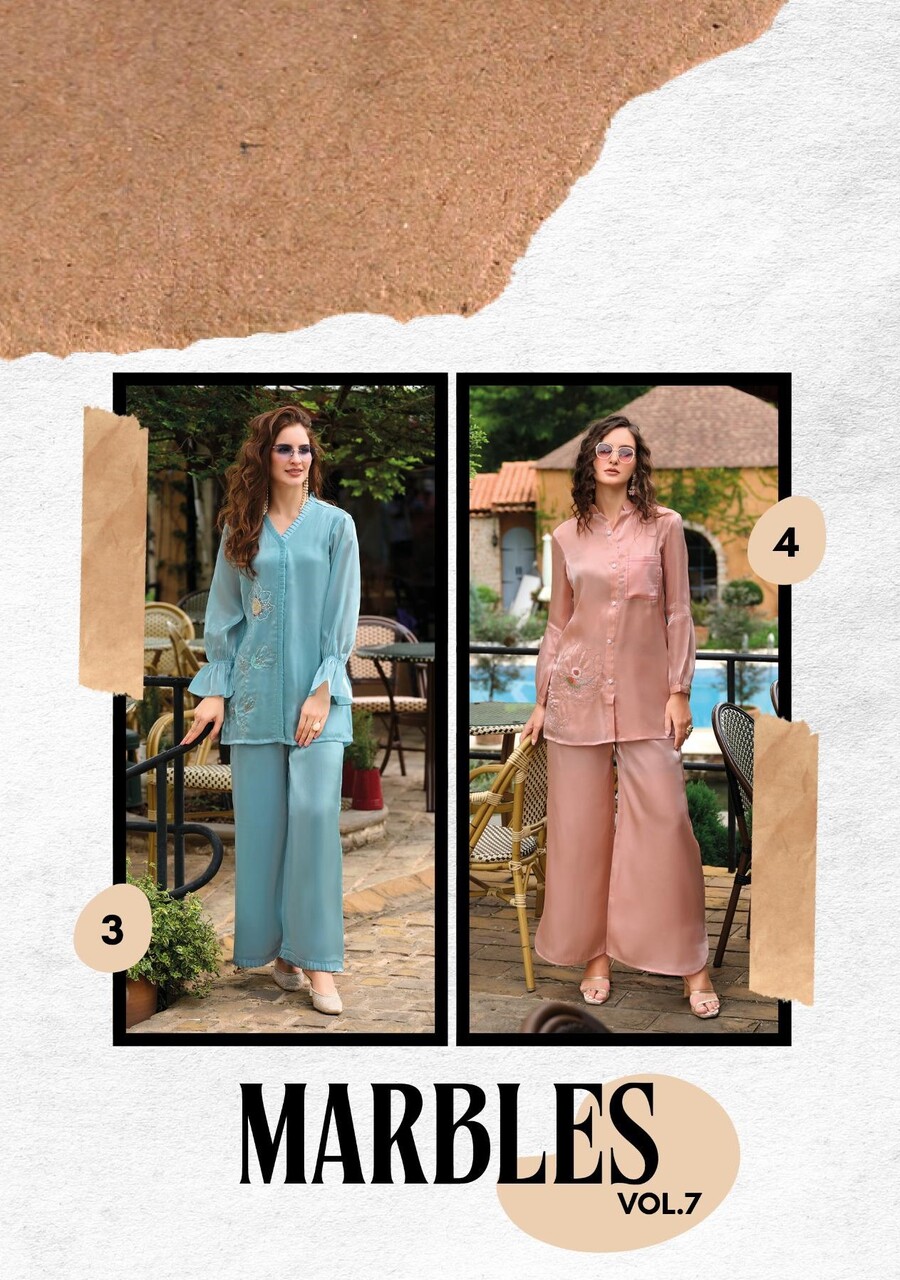 Lady Leela Marbles 7 Co Ord Set Catalog collection 5