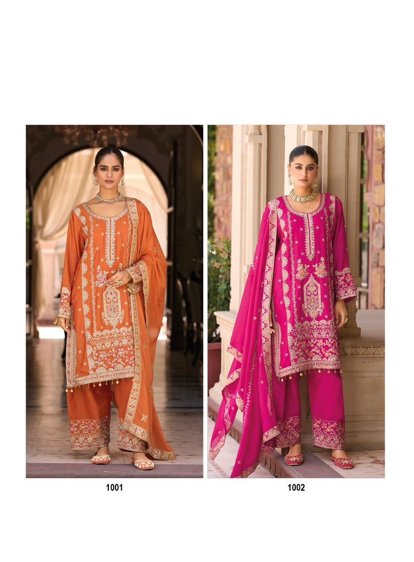 Your Choice Farasi Gold Designer Salwar Suits Catalog collection 5