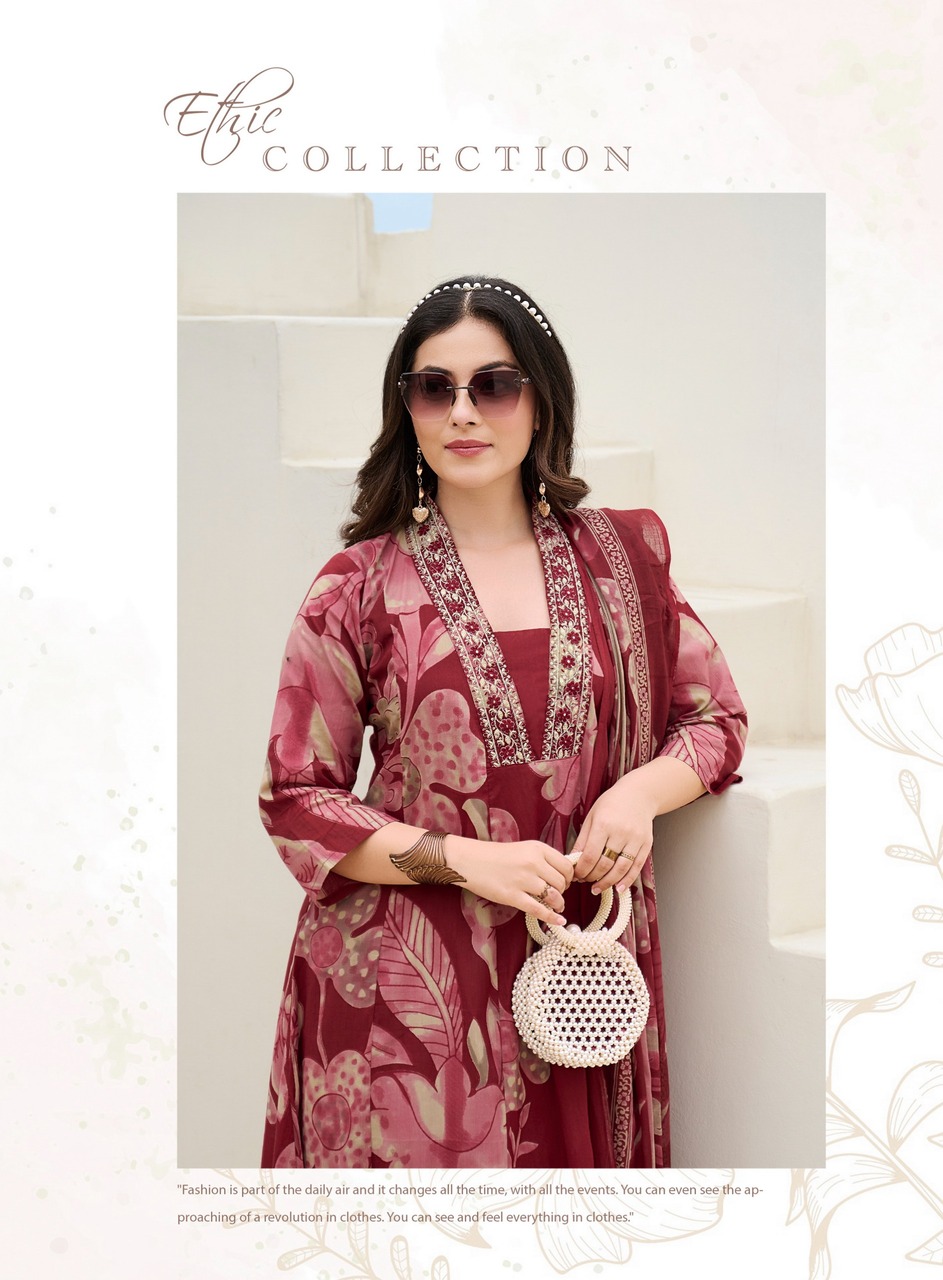 Radhika Lifestyle Blossom 7  Cotton Salwar Kameez Catalog collection 6
