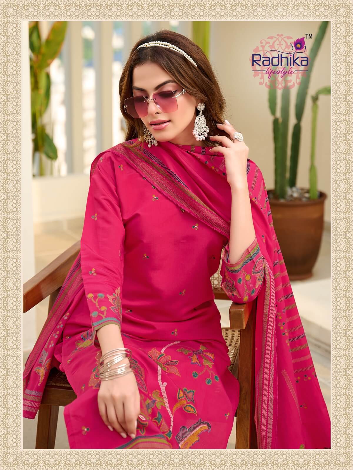 Radhika Lifestyle Aarohi Printed Salwar Kameez Catalog collection 3