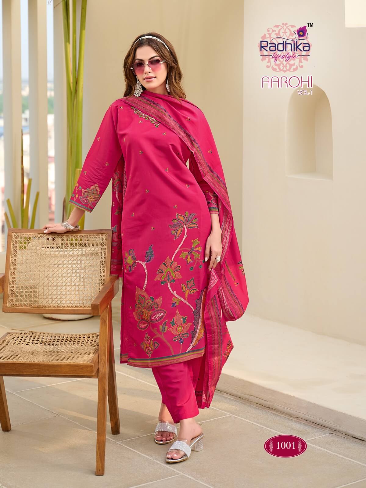Radhika Lifestyle Aarohi Printed Salwar Kameez Catalog collection 9