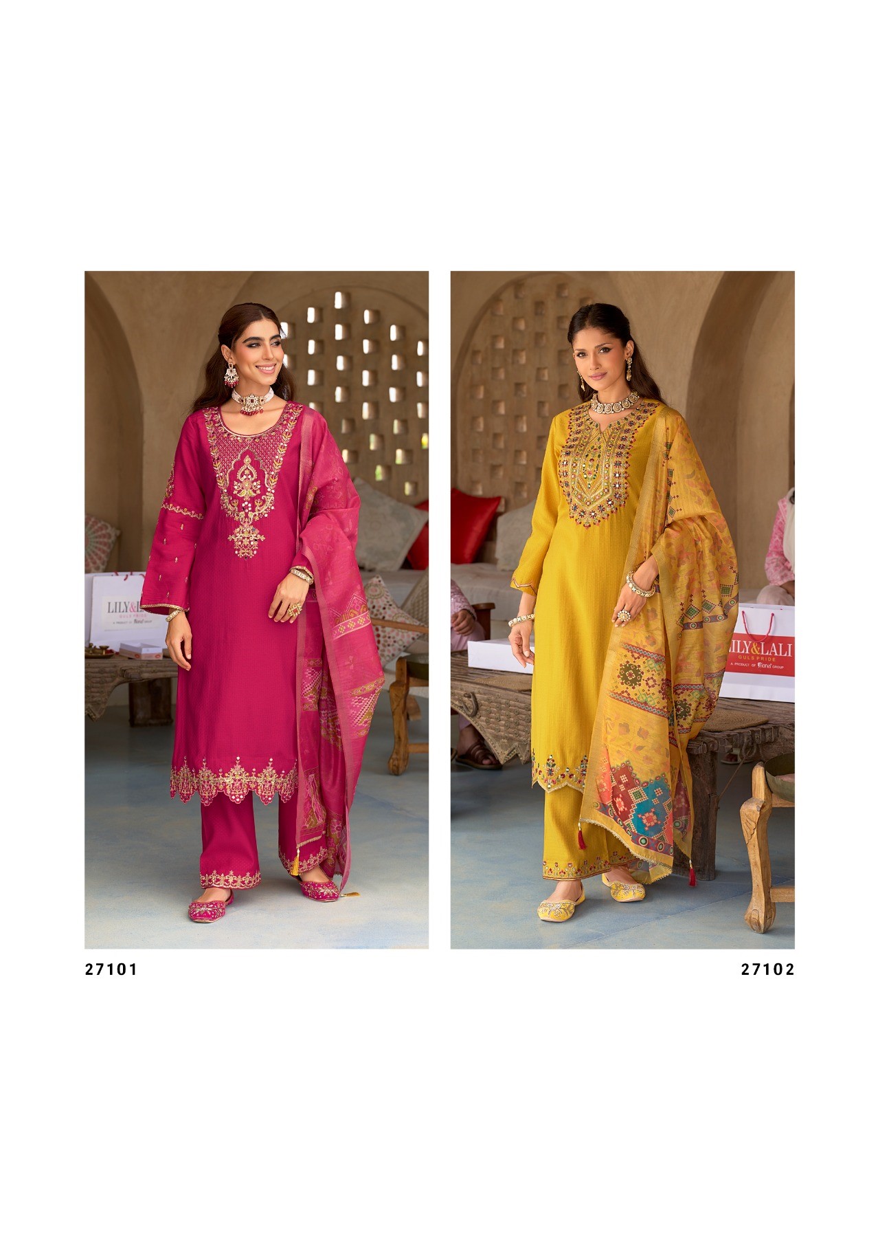 Lily Lali Mubarak Readymade Dress Catalog collection 10