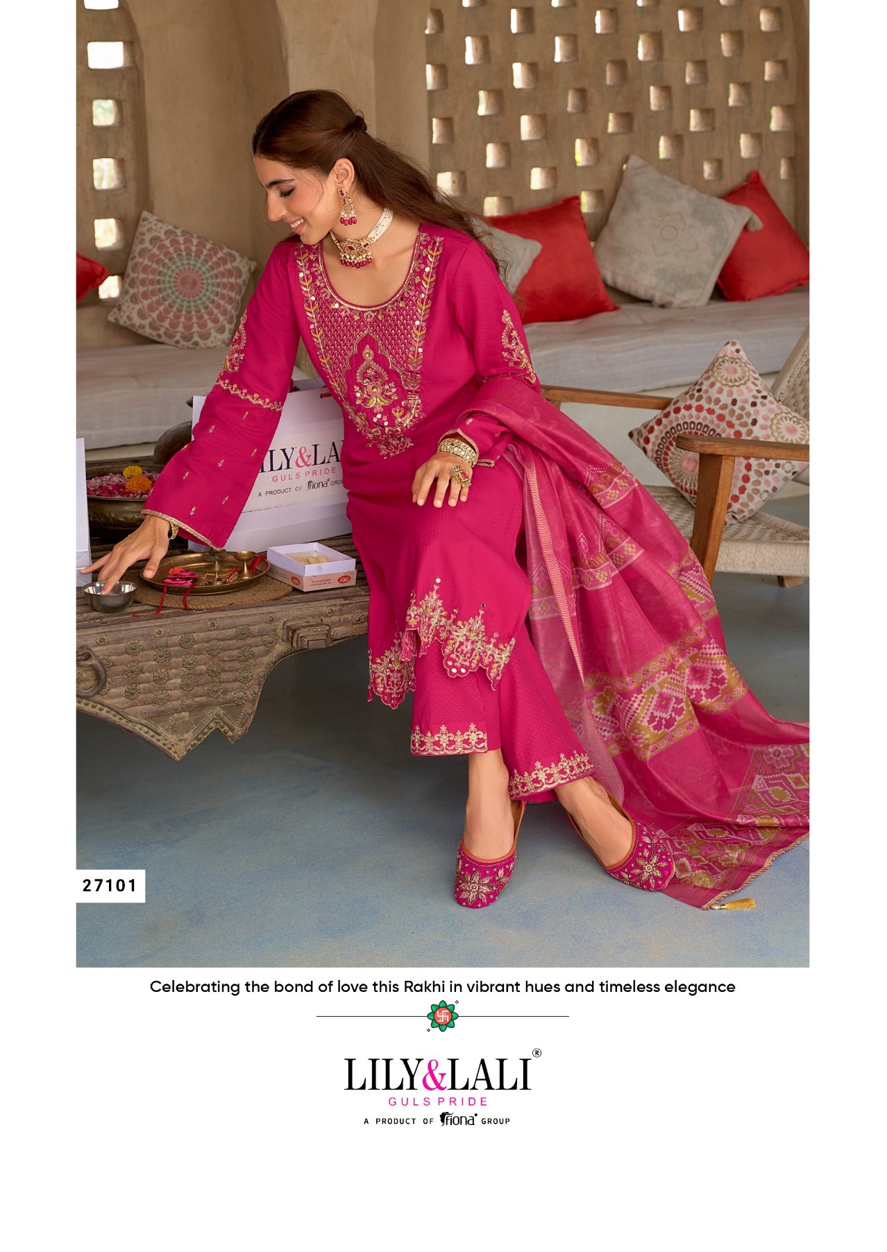 Lily Lali Mubarak Readymade Dress Catalog collection 7