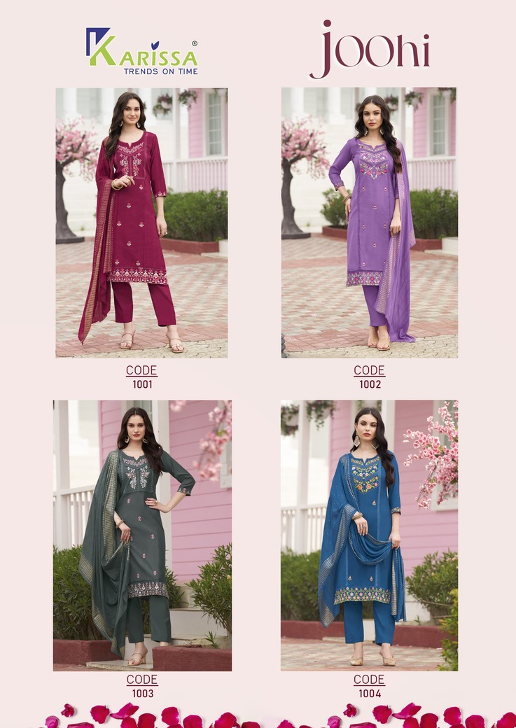 Karissa Joohi Readymade Dress Catalog collection 4