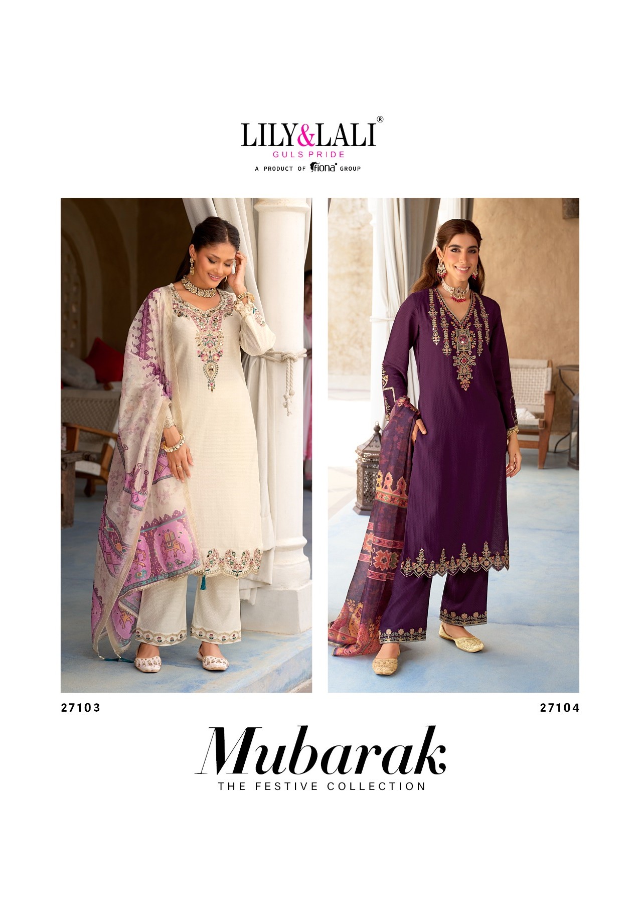 Lily Lali Mubarak Readymade Dress Catalog collection 1