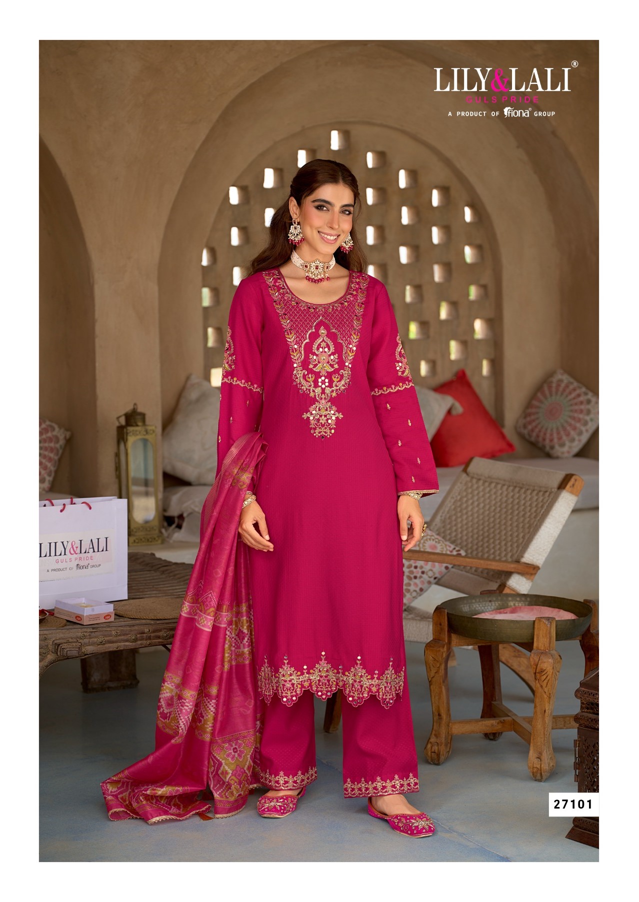 Lily Lali Mubarak Readymade Dress Catalog collection 6