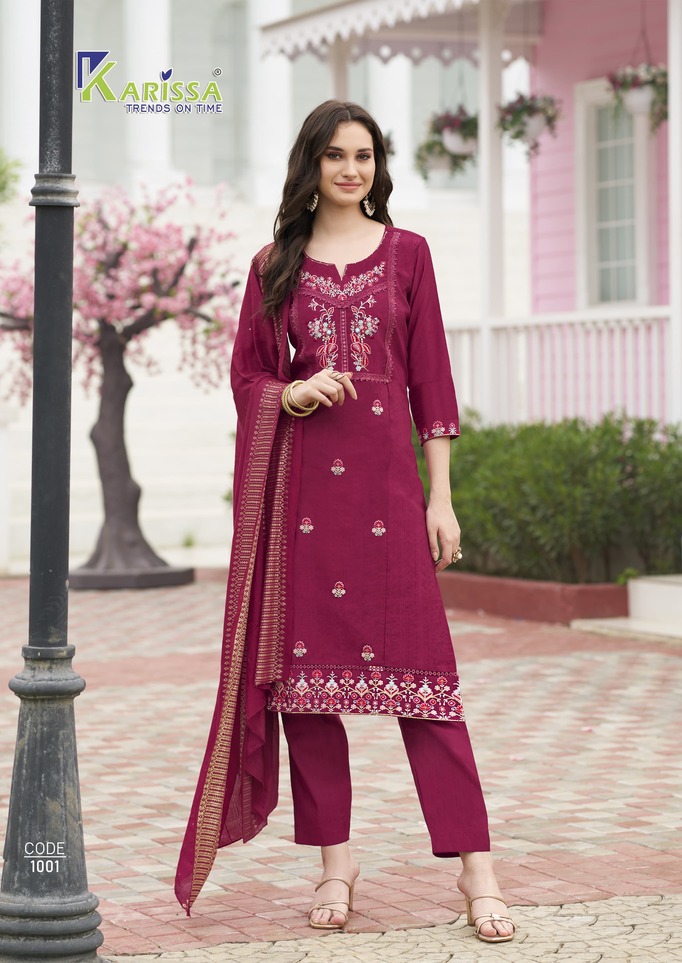 Karissa Joohi Readymade Dress Catalog collection 2