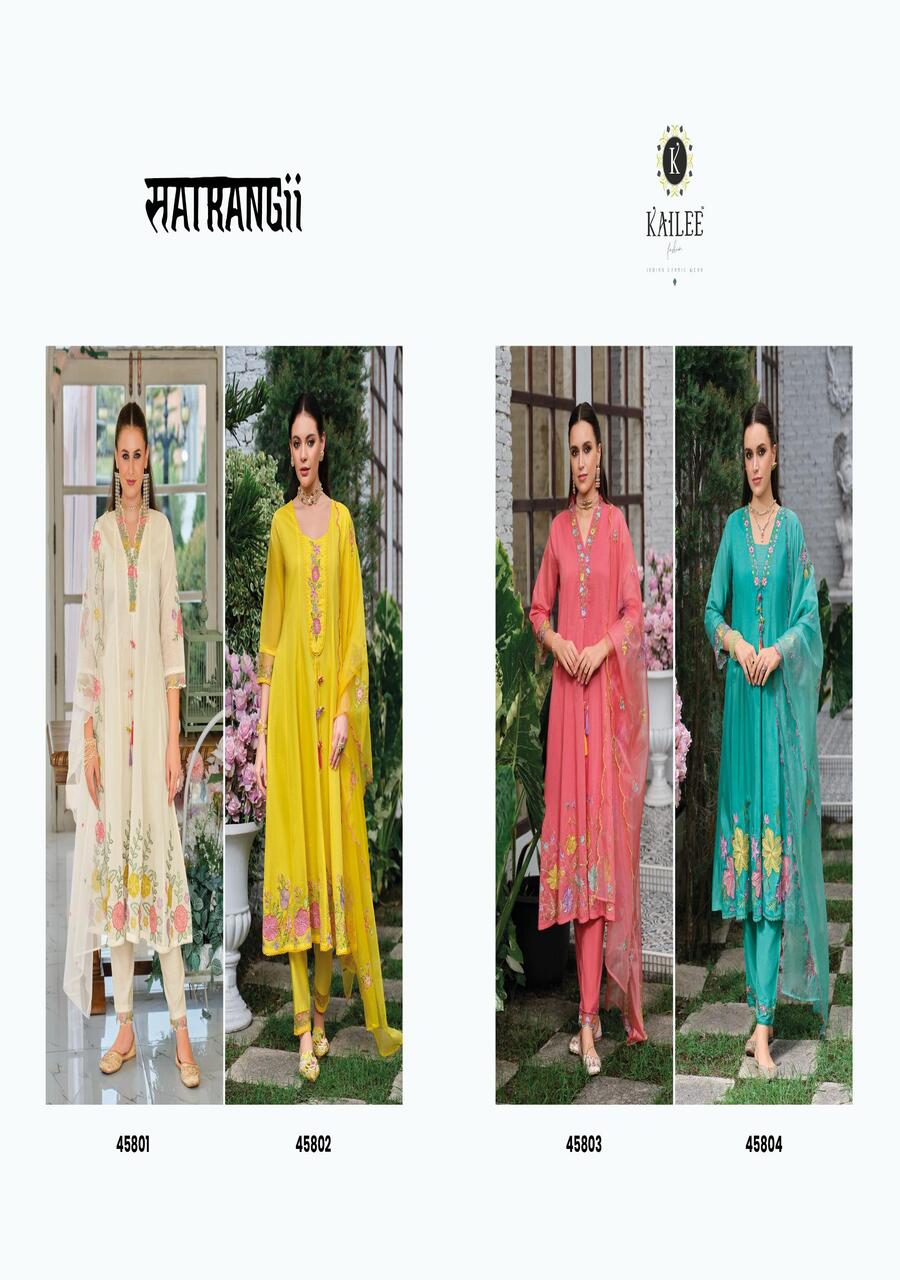 Kailee Fashion Satrangi Readymade Dress Catalog collection 12