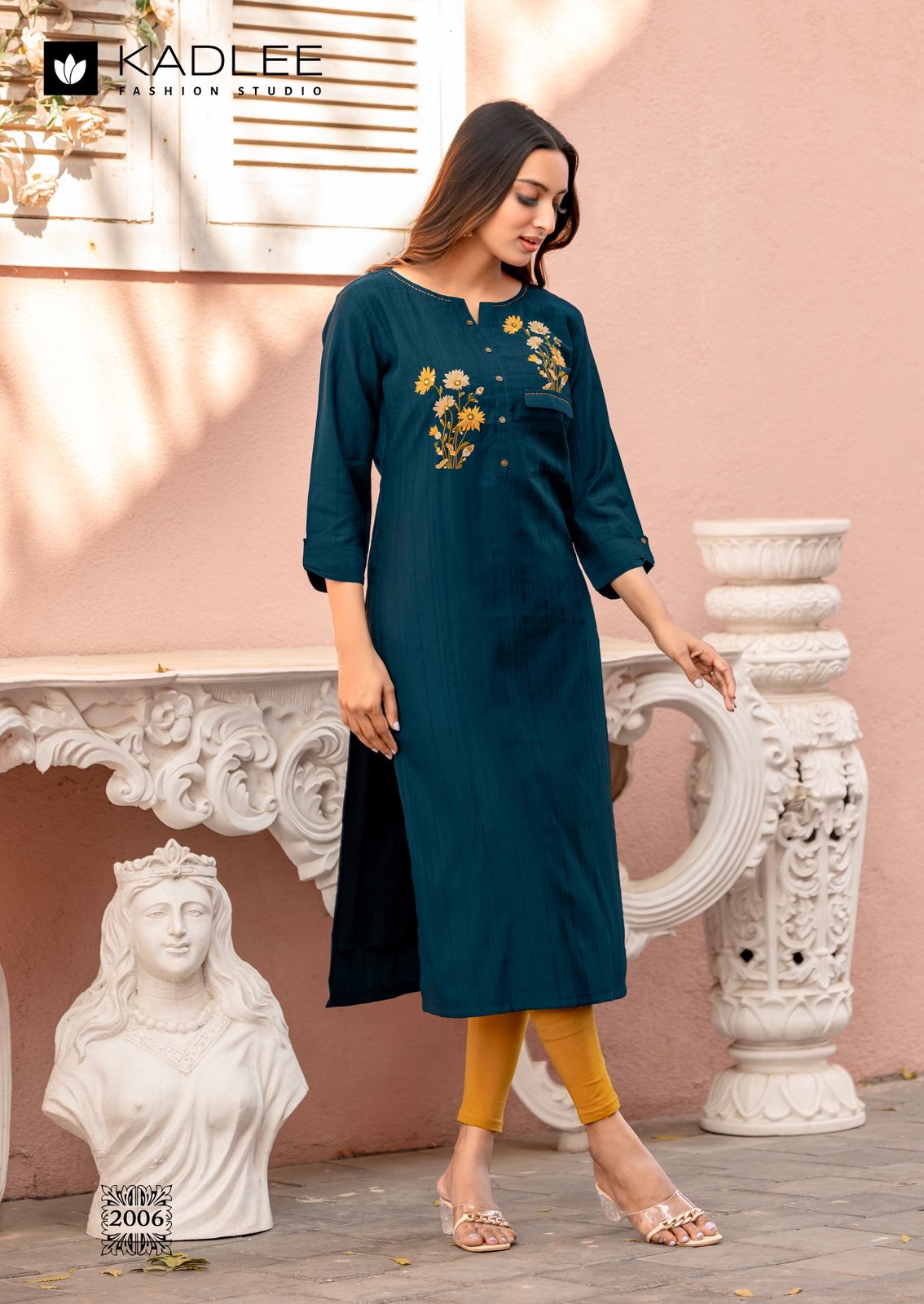 Kadlee Sumer Rayon Kurti Catalog collection 9