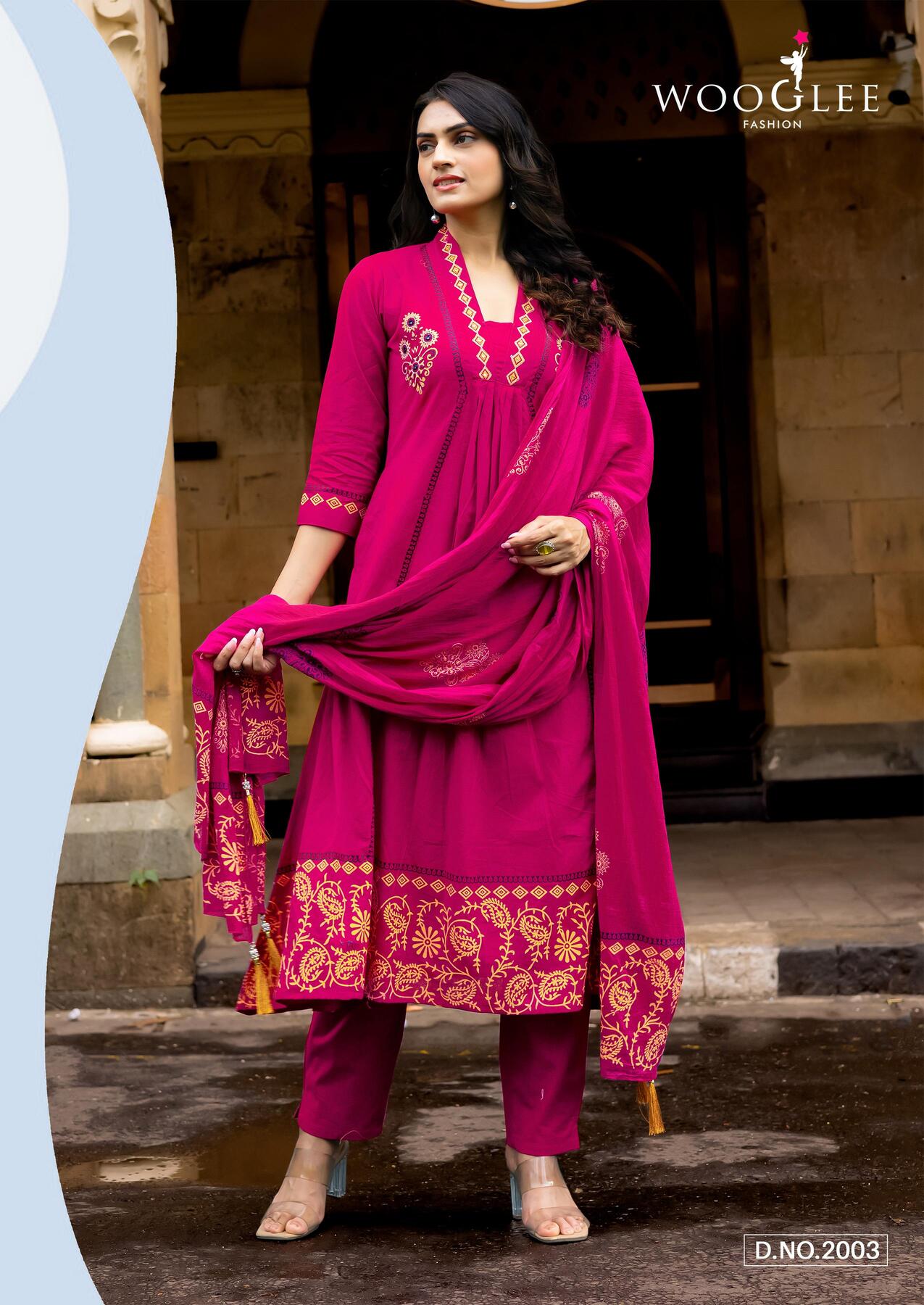 Wooglee Fashion Tanya Cotton Salwar Kameez Catalog collection 5