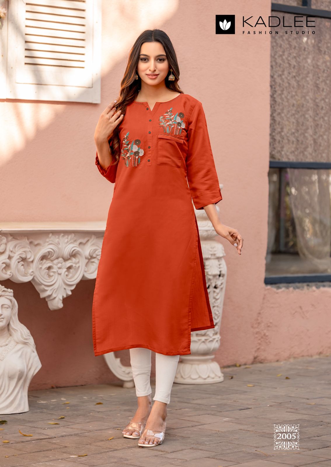 Kadlee Sumer Rayon Kurti Catalog collection 8