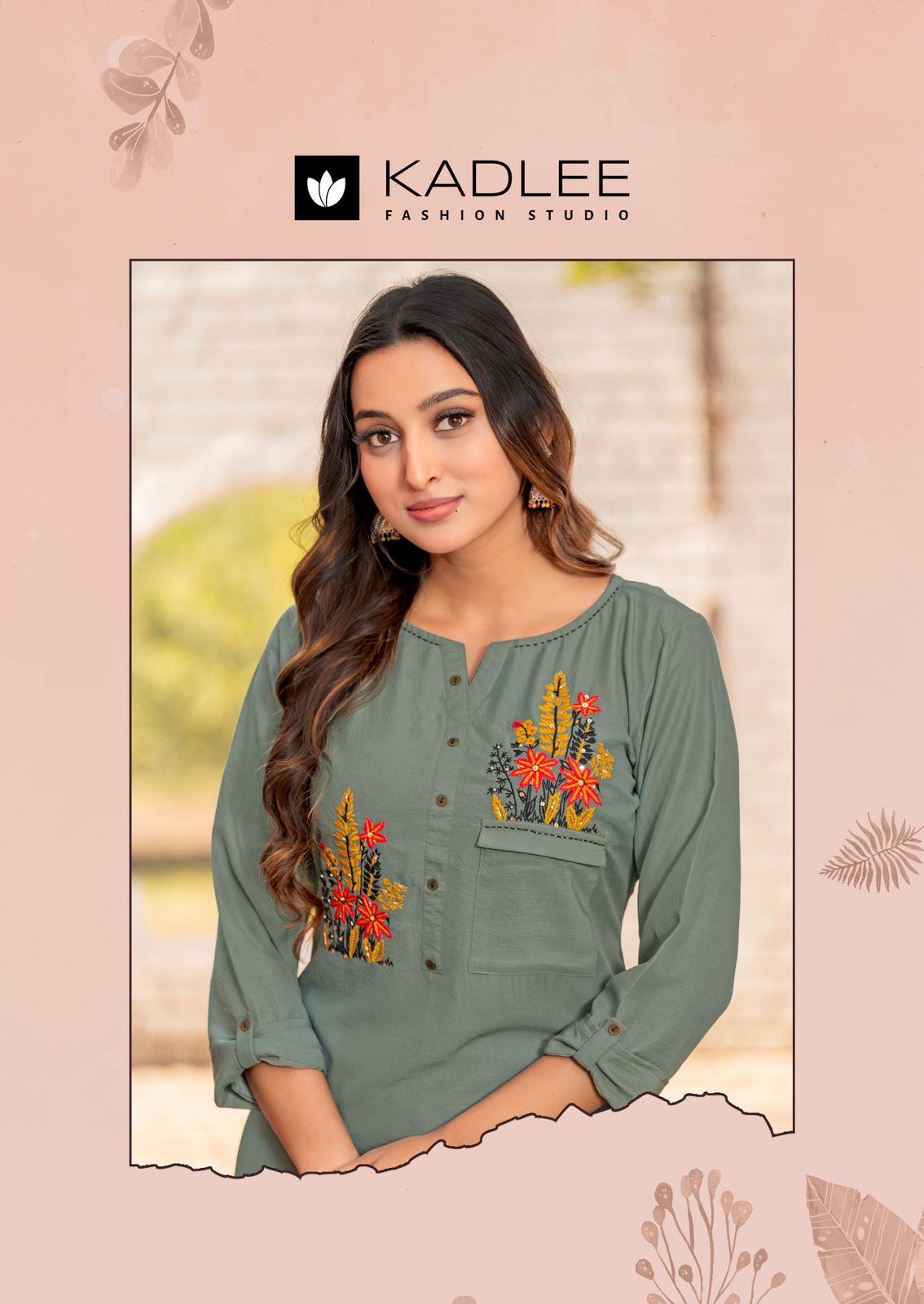 Kadlee Sumer Rayon Kurti Catalog collection 1