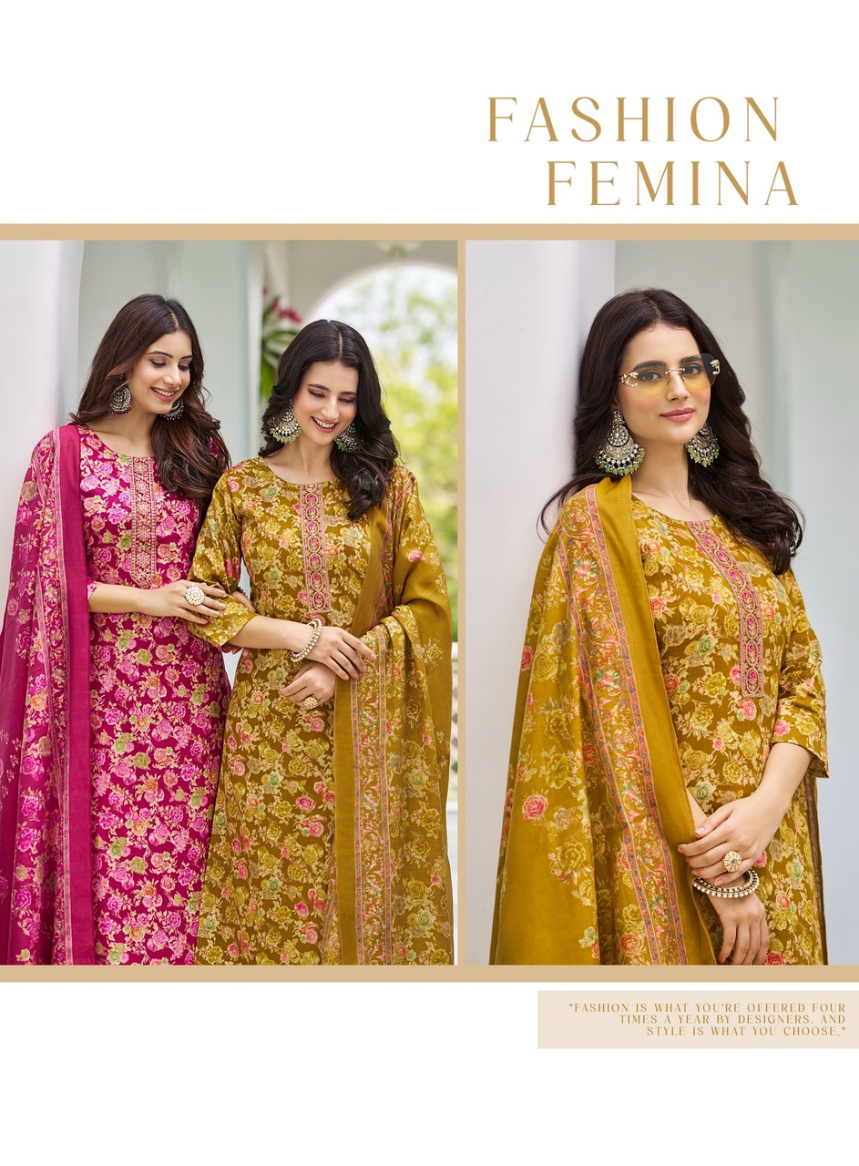 Radhika Lifestyle Parker Printed Salwar Kameez Catalog collection 7