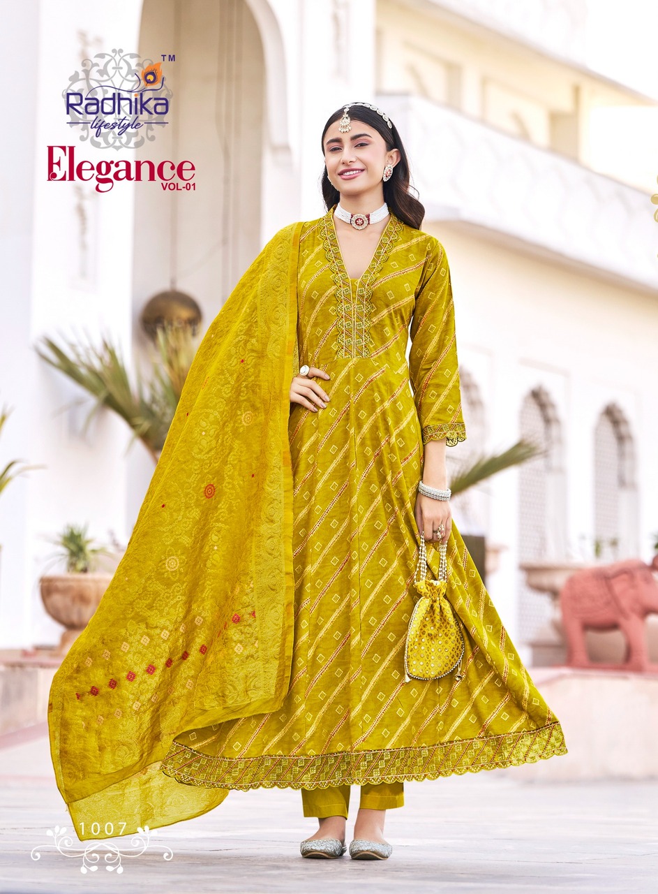 Radhika Lifestyle Elegance Printed Salwar Kameez Catalog collection 5
