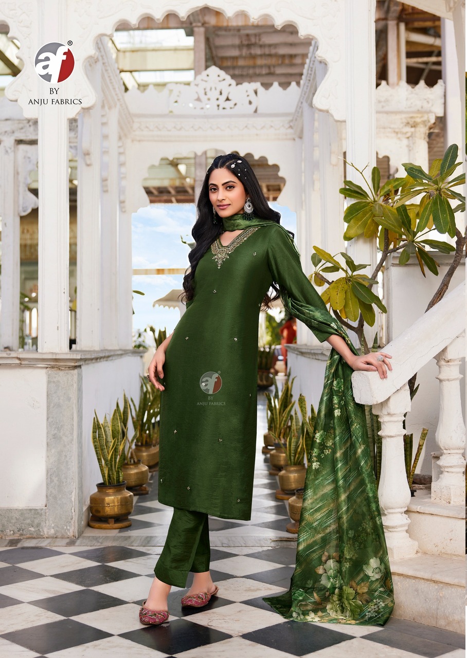 Anju Fabrics Nakhrali Vol 6 Readymade Dress Catalog collection 16