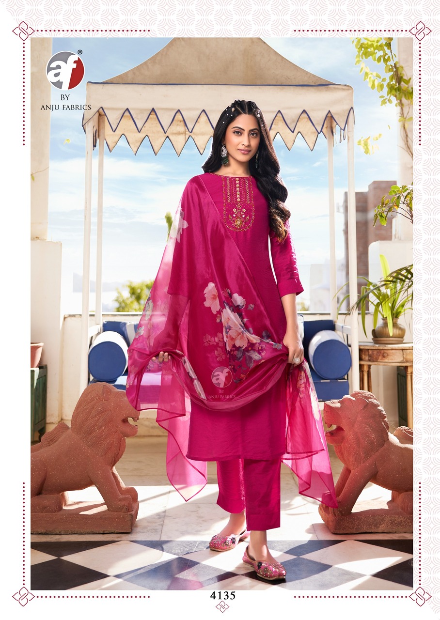 Anju Fabrics Nakhrali Vol 6 Readymade Dress Catalog collection 5