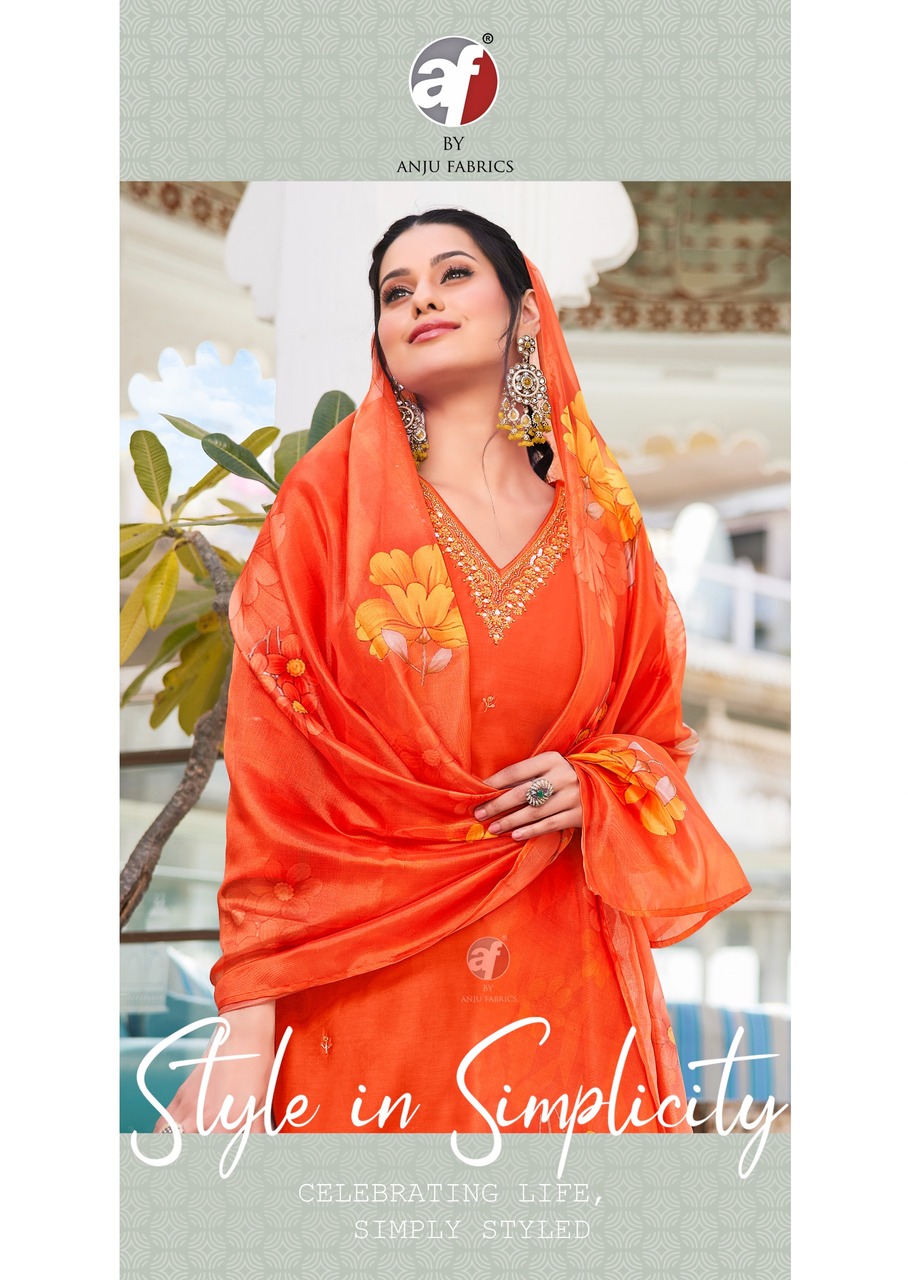 Anju Fabrics Nakhrali Vol 6 Readymade Dress Catalog collection 15