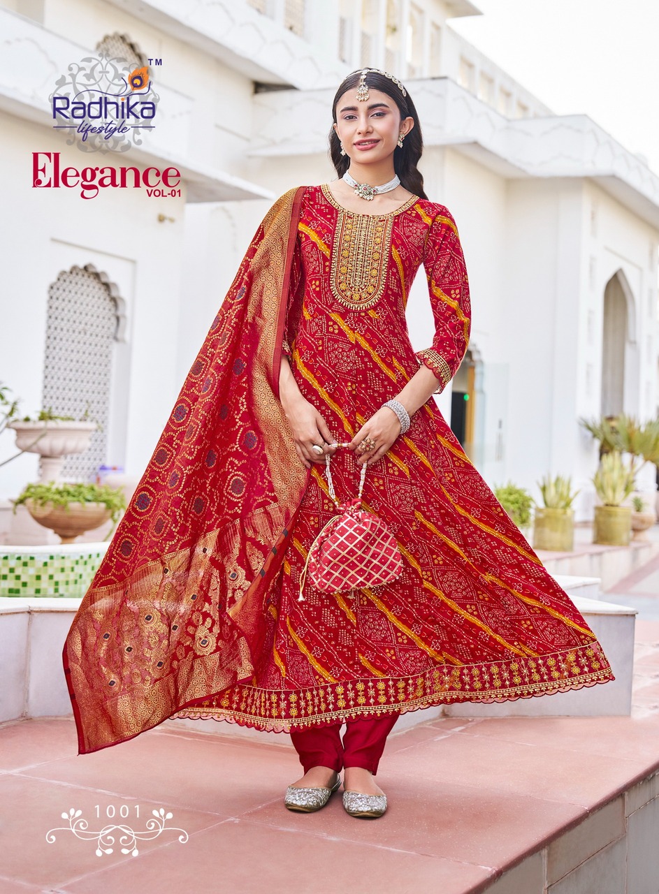 Radhika Lifestyle Elegance Printed Salwar Kameez Catalog collection 3