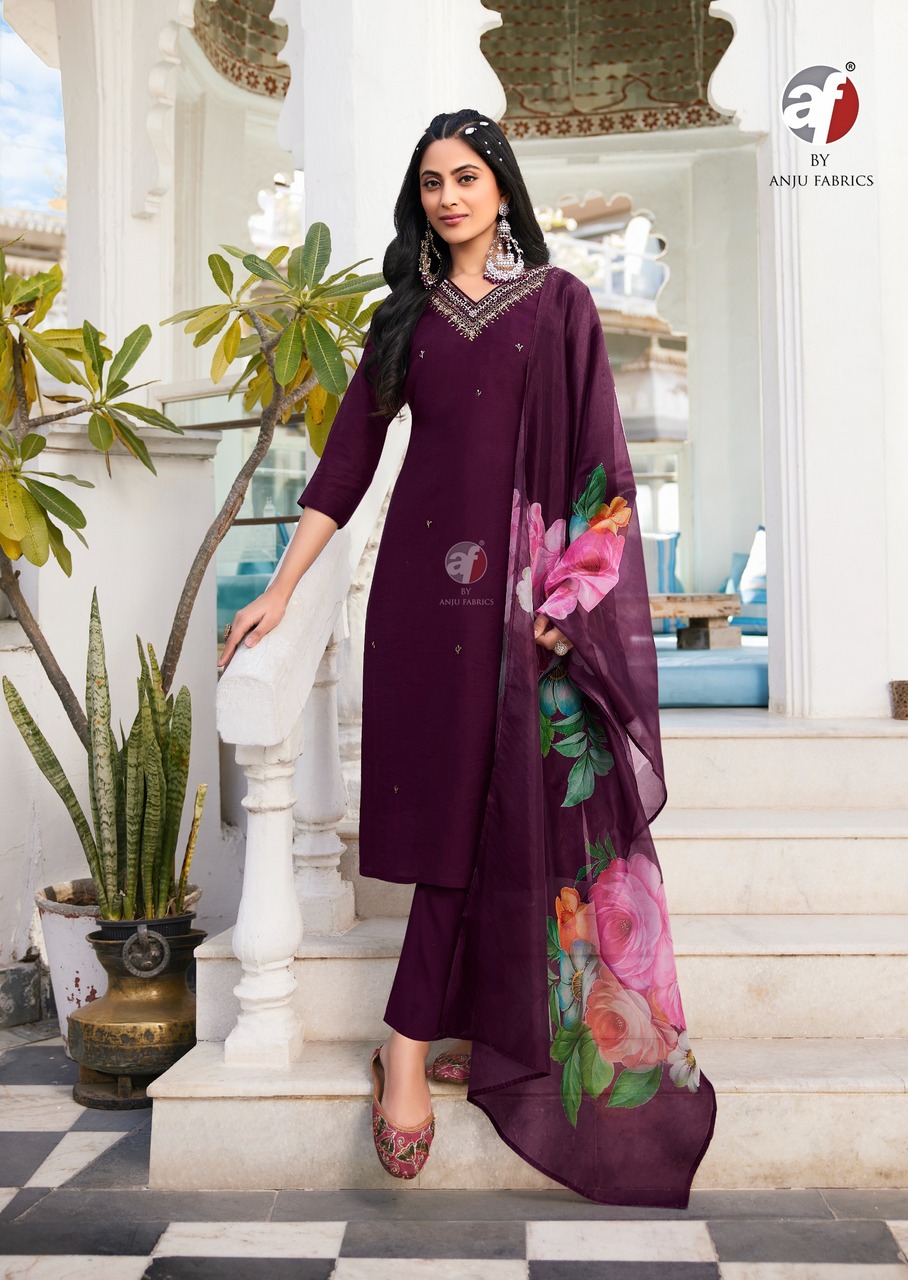 Anju Fabrics Nakhrali Vol 6 Readymade Dress Catalog collection 12