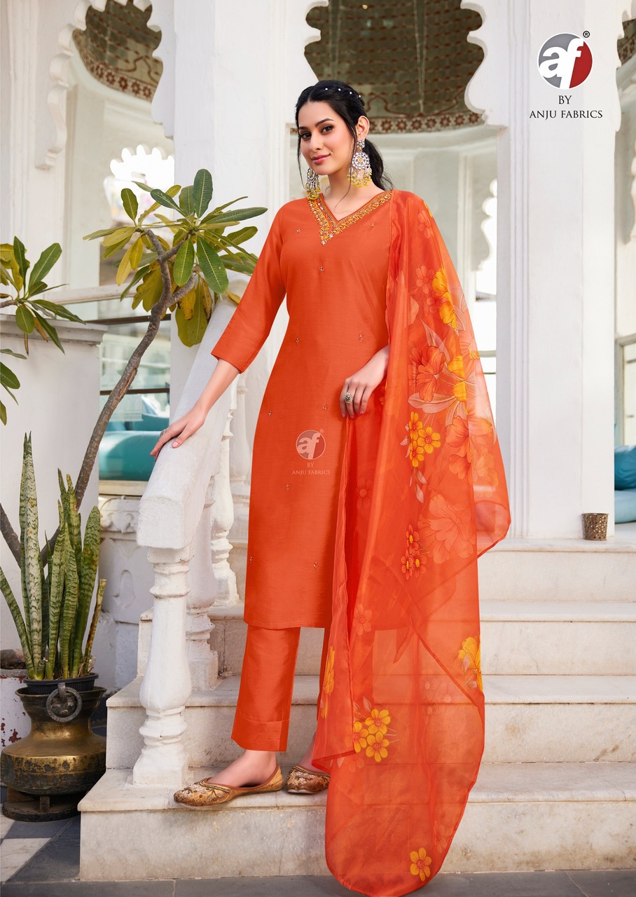 Anju Fabrics Nakhrali Vol 6 Readymade Dress Catalog collection 14