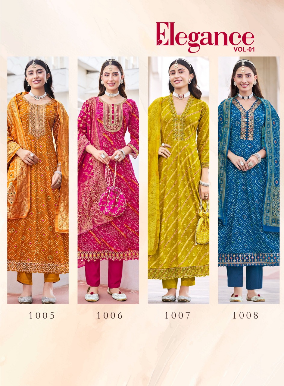 Radhika Lifestyle Elegance Printed Salwar Kameez Catalog collection 12