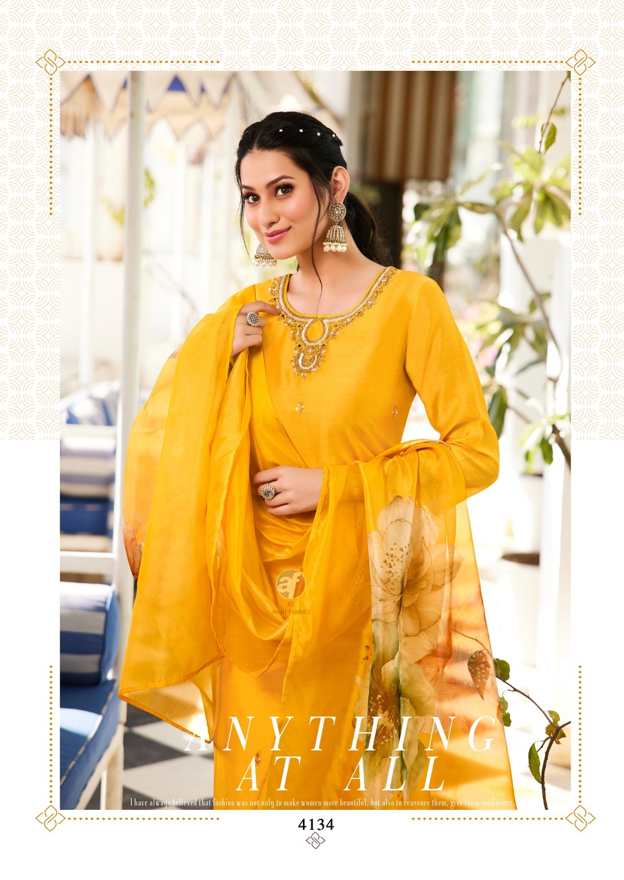 Anju Fabrics Nakhrali Vol 6 Readymade Dress Catalog collection 7