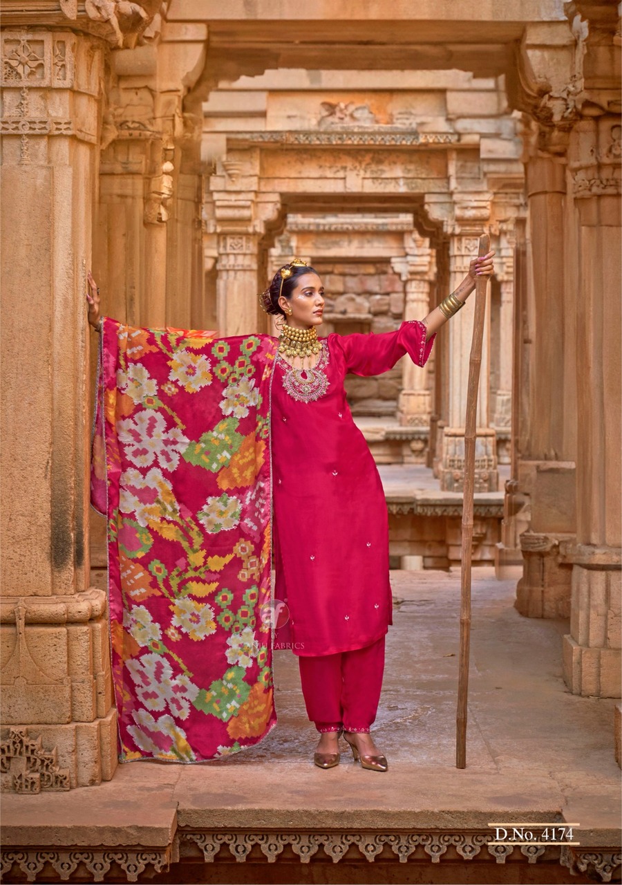 Anju Fabrics Raj Kothi Readymade Dress Catalog collection 4