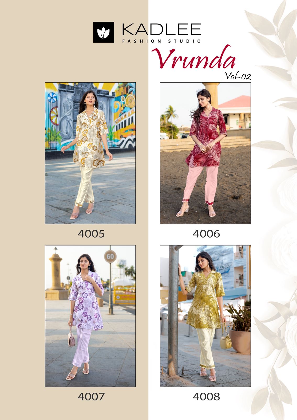 Kadlee Vrunda Vol 2 Co Ord Set Catalog collection 1