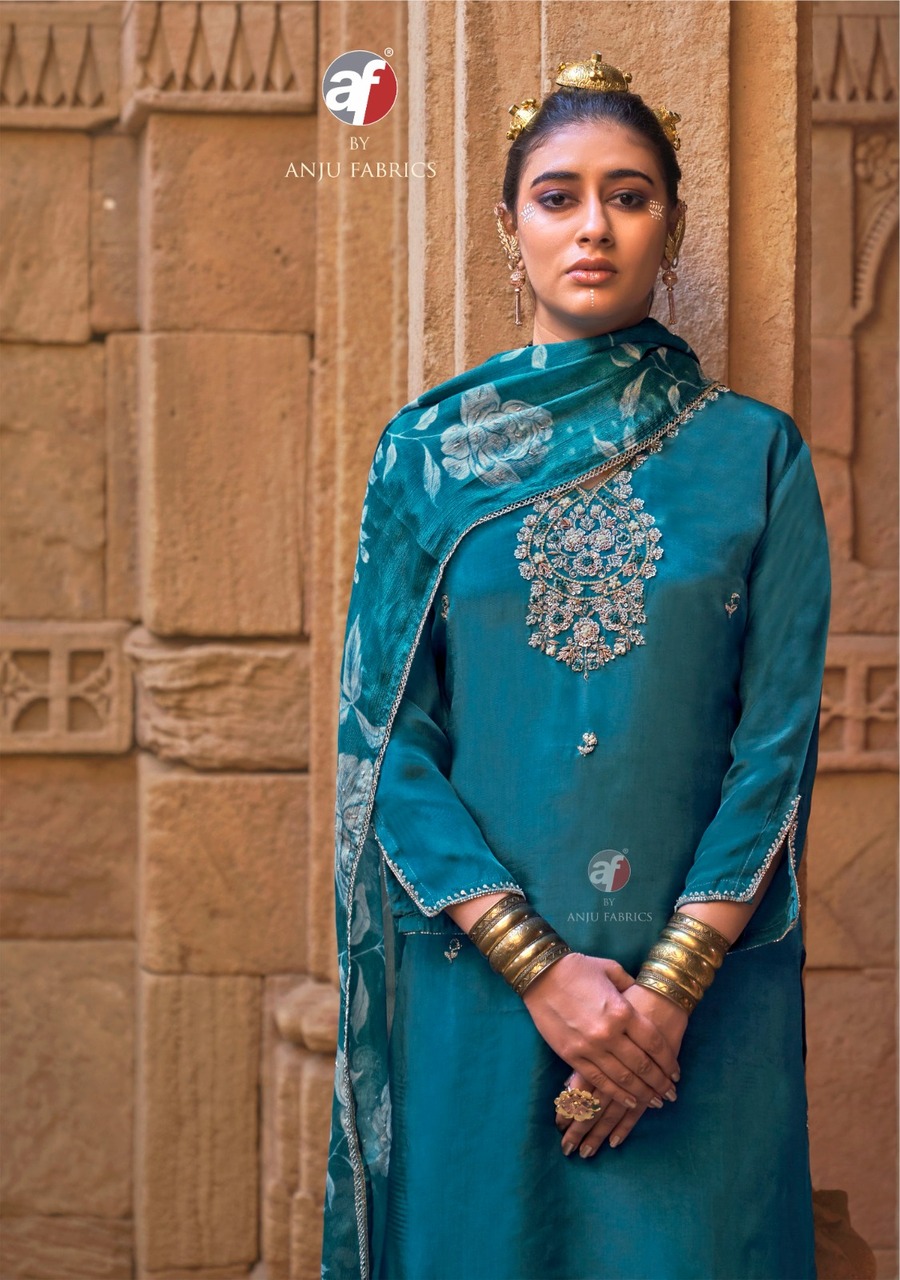 Anju Fabrics Raj Kothi Readymade Dress Catalog collection 13