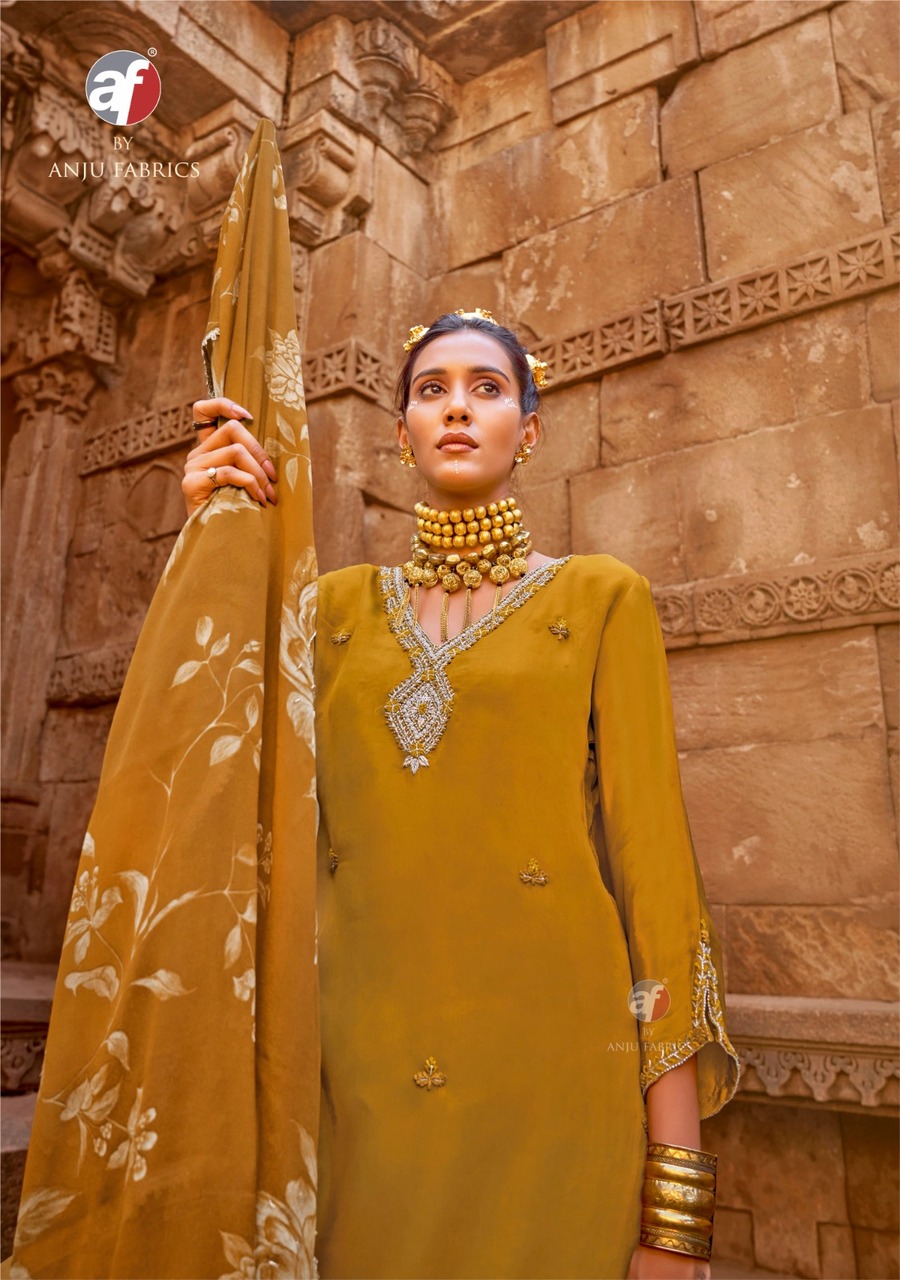 Anju Fabrics Raj Kothi Readymade Dress Catalog collection 2
