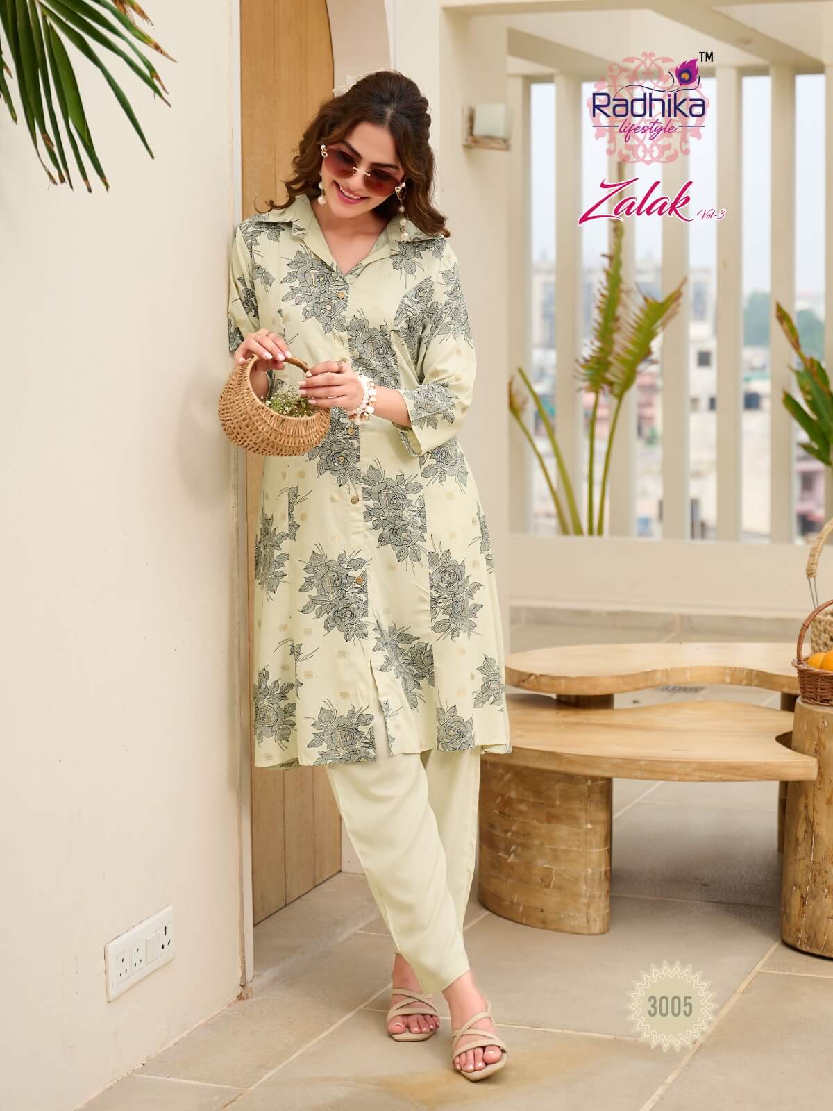 Radhika Lifestyle Zara Vol 3 Co Ord Set Catalog collection 5